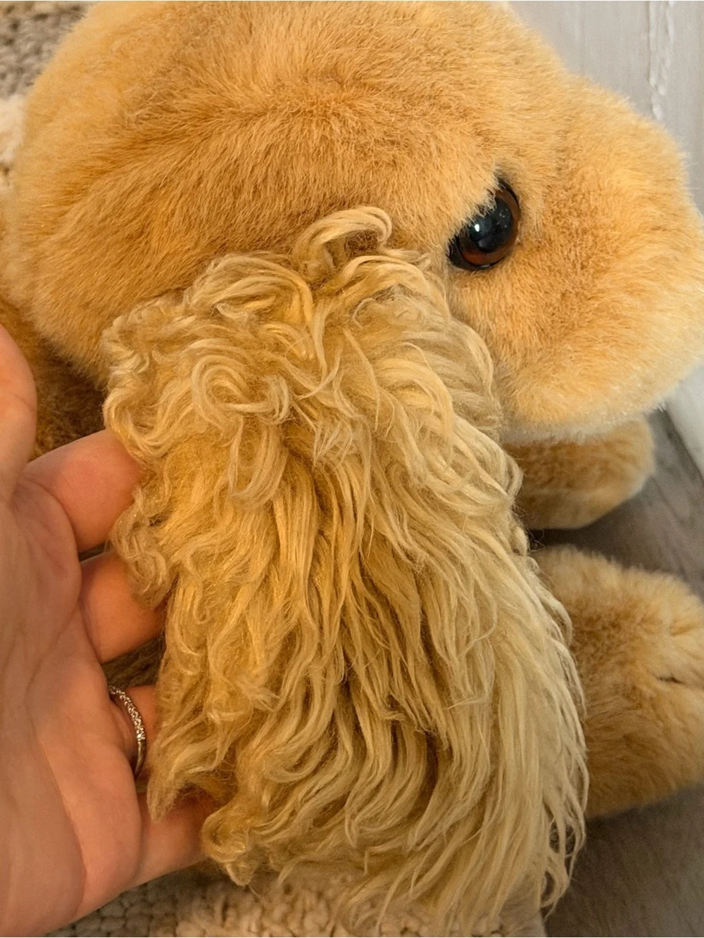 15” Vintage Caltoy Cocker Spaniel Plush Stuffed Dog 38cm